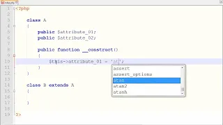 PHP OOP 368 Overriding Class Attributes Part 1