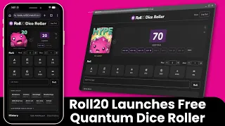 Roll20 Dice Roller - Roll Anywhere