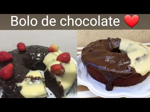 Download MP3 Como fazer Bolo de chocolate com cobertura 2 amores