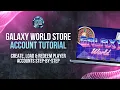 Galaxy World Store Account Tutorial for Distributors Agents Create Load Redeem Players