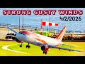 Lagu GUSTY WINDS LIVE MADEIRA AIRPORT SHOW / LPMA