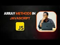 Array Methods in JavaScript Ku Baro Af-Soomaali