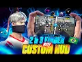 Download Lagu 2 \u0026 3 Finger Fastest Brazilian 🇧🇷 Custom Hud Code | Best 3 Finger Freestyle 🤯 Custom Hud Cod 💀 In FF