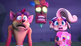 Crash Bandicoot 4 It s About Time Fandub Coco and Aku Aku meet Lani Loli