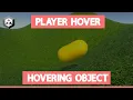 Player Hover 3D Hovering Object Unity Tutorial