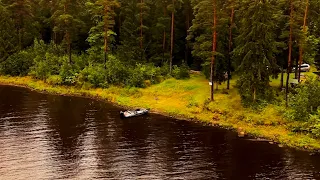 СУПЕРРЫБАЛКА С НОЧЁВКАМИ В ЛЕСУ! Баня, палатки, кондиционер и холодильник