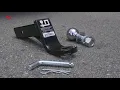 How To Install a Ball Mount Trailer Hitch Ball onto a Hitch Receiver