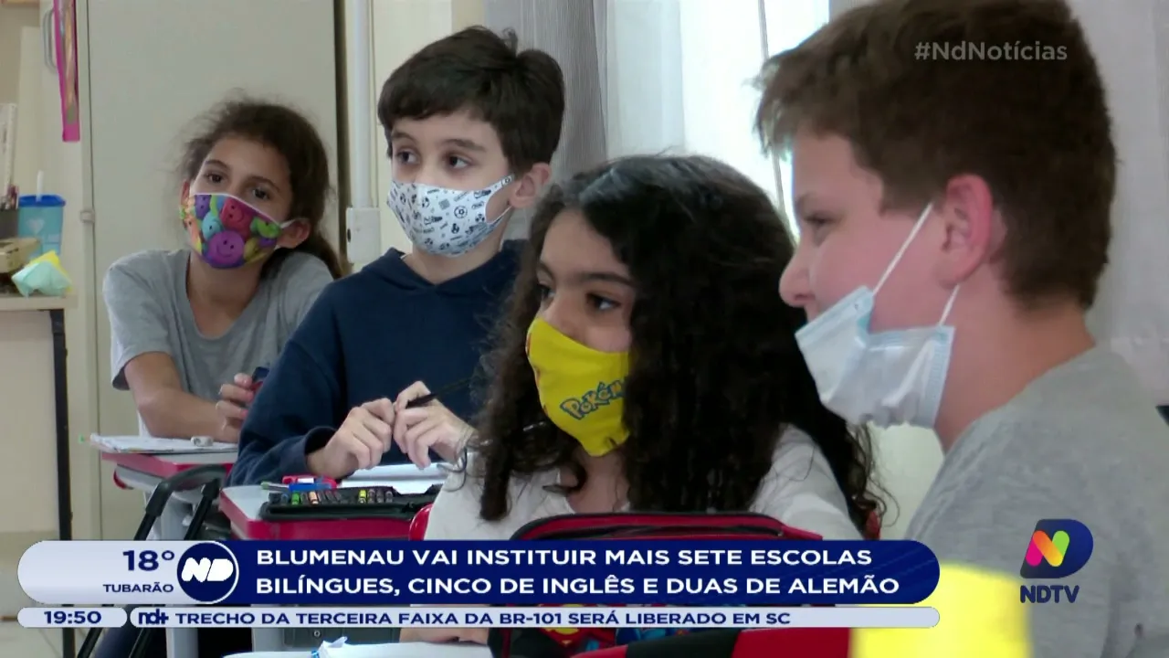 Blumenau vai instituir mais sete escolas bilíngues