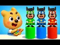 Download Lagu Dobie Turns Into Superheroes | Fun Stories for Kids | Cartoon | Sheriff Labrador