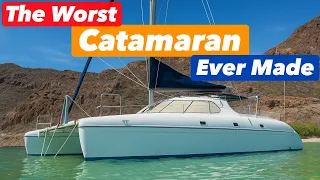 The Worst Catamaran Ever Made (The Wildcat 350 Controversy) – Ep 362 – Lady K Sailing