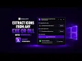 Extract Icons from Any EXE or DLL with PowerShell Save as ICO Free Windows Tool