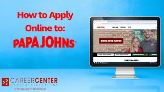How to Apply for a Job at Papa John s