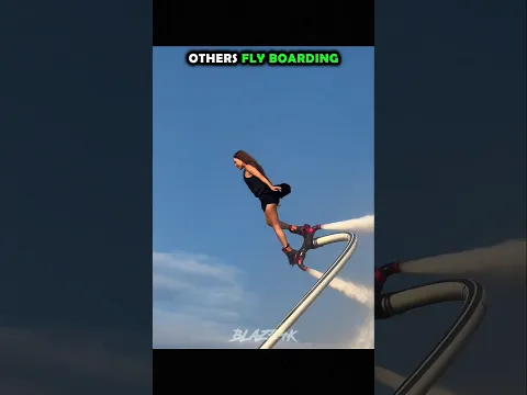Normal Fly Boarding V/S King of Fly Boarding