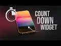 How to Add Countdown to iPhone Widget