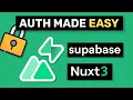Auth in Nuxt 3 the EASY WAY