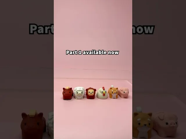 Horse: Lucky Chinese Zodiac Wiggles Set - Articulated, Print in Place, Animal Figures video thumbnail