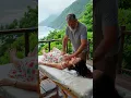 Download Lagu ASMR Relaxing Massage Under Gentle Rain 31 #asmrnature #rain