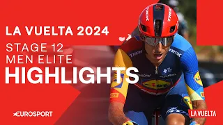 AMAZING BATTLE! 😳 | La Vuelta a España Stage 12 Highlights | Eurosport Cycling