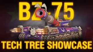 Boosters are FUN | BZ-75 Tech Tree Showcase