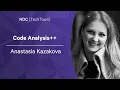 Code Analysis - Anastasia Kazakova