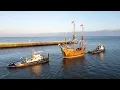 Download Lagu De Witte Swaen onderweg vanuit Harlingen naar Sail Amsterdam 2025