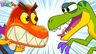 Club Baboo | Rocky creates a Scary Dinosaur Mask to prank his friend Baboo!