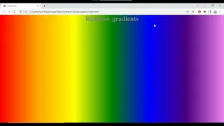 CSS Advanced CSS Gradients CodingWithRohani