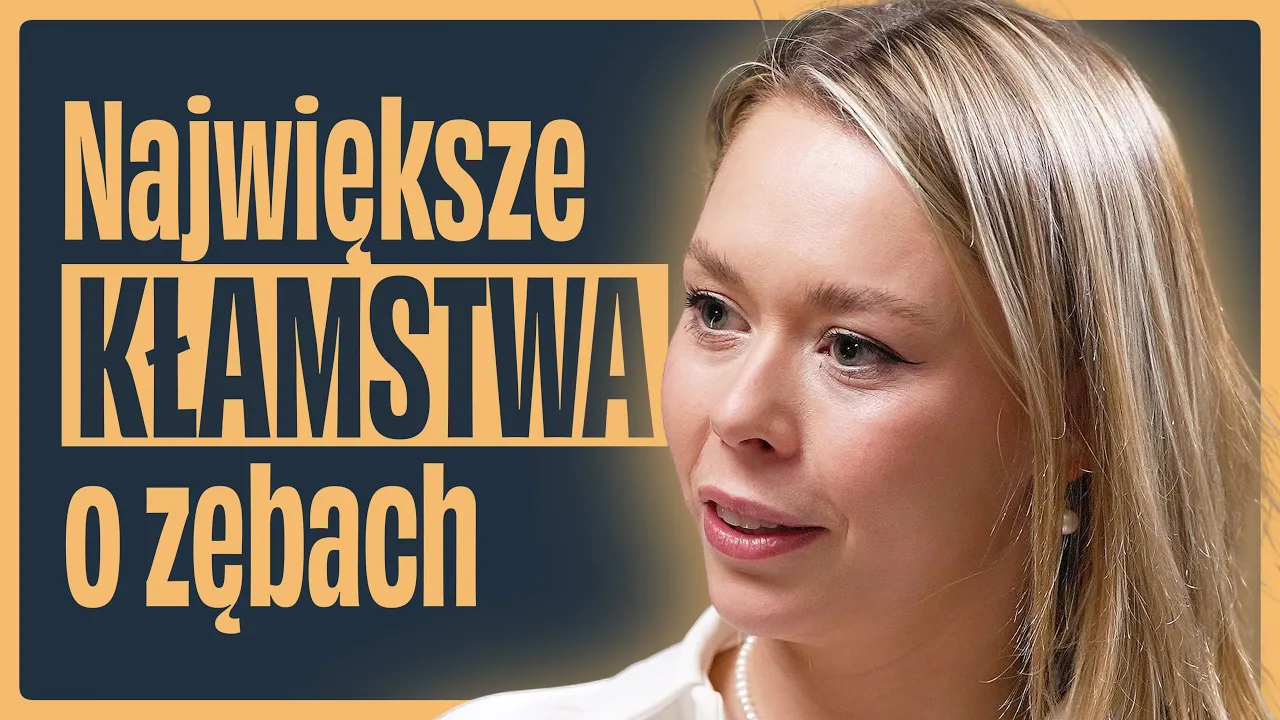 DENTYSTKA OSTRZEGA: całe życie myjesz źle zęby | Anna Kuśnierczak