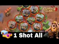 One Shot All Max District In Clan Capital
