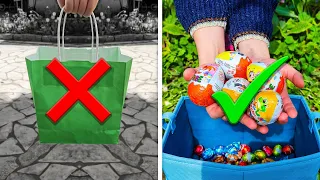 Мы нашли ОГРОМНОЕ яйцо! Охота за сюрпризами началась 🐣