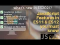Top 15 modern JavaScript features you MUST know What s New in es2021 Latest JavaScript hacks