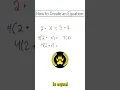 How to Create Your Own Algebraic Equations