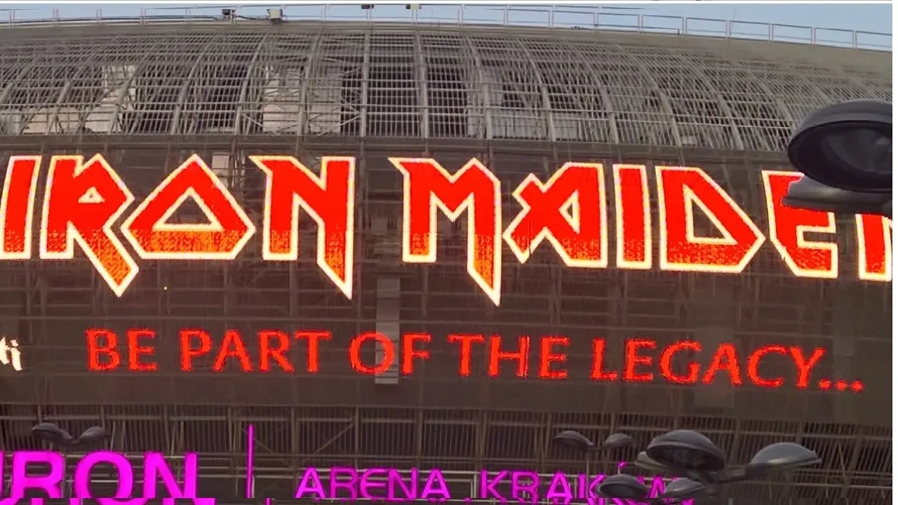 Iron Maiden Tauron Arena 2018 Aces High/Fear of the dark/Sign Of The Cross 27.07.2018 r.