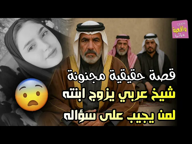 ⁣قصة حقيقية مجنونة : شيخ عربي يزوج ابنته لمن يجيب على سؤاله