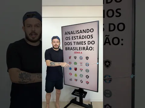 Analisando os estádios de TODOS os times do Brasileirão (SEM CLUBISMO) 🏟️⚽