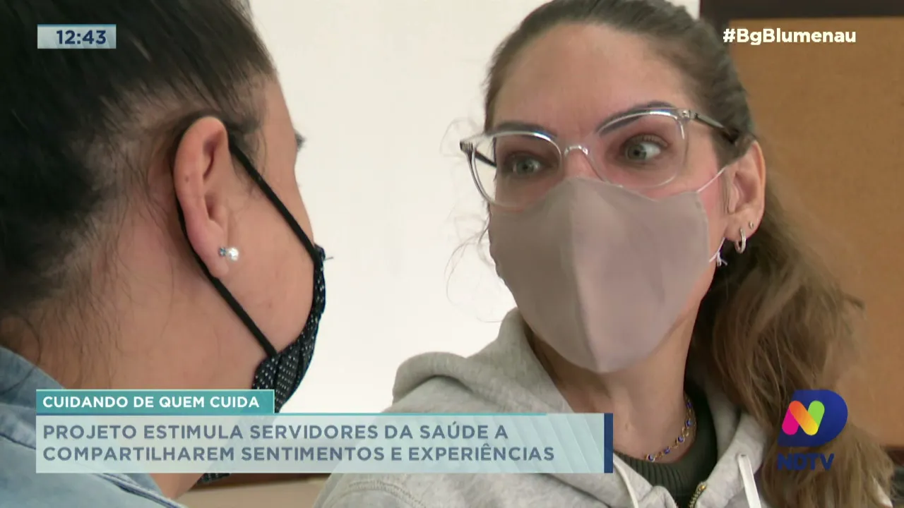Projeto estimula servidores da saúde a compartilharem sentimentos e experiências