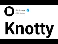 Knotty Meaning In English