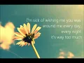 Claude Kelly - I hate Love [HD] [Lyrics]
