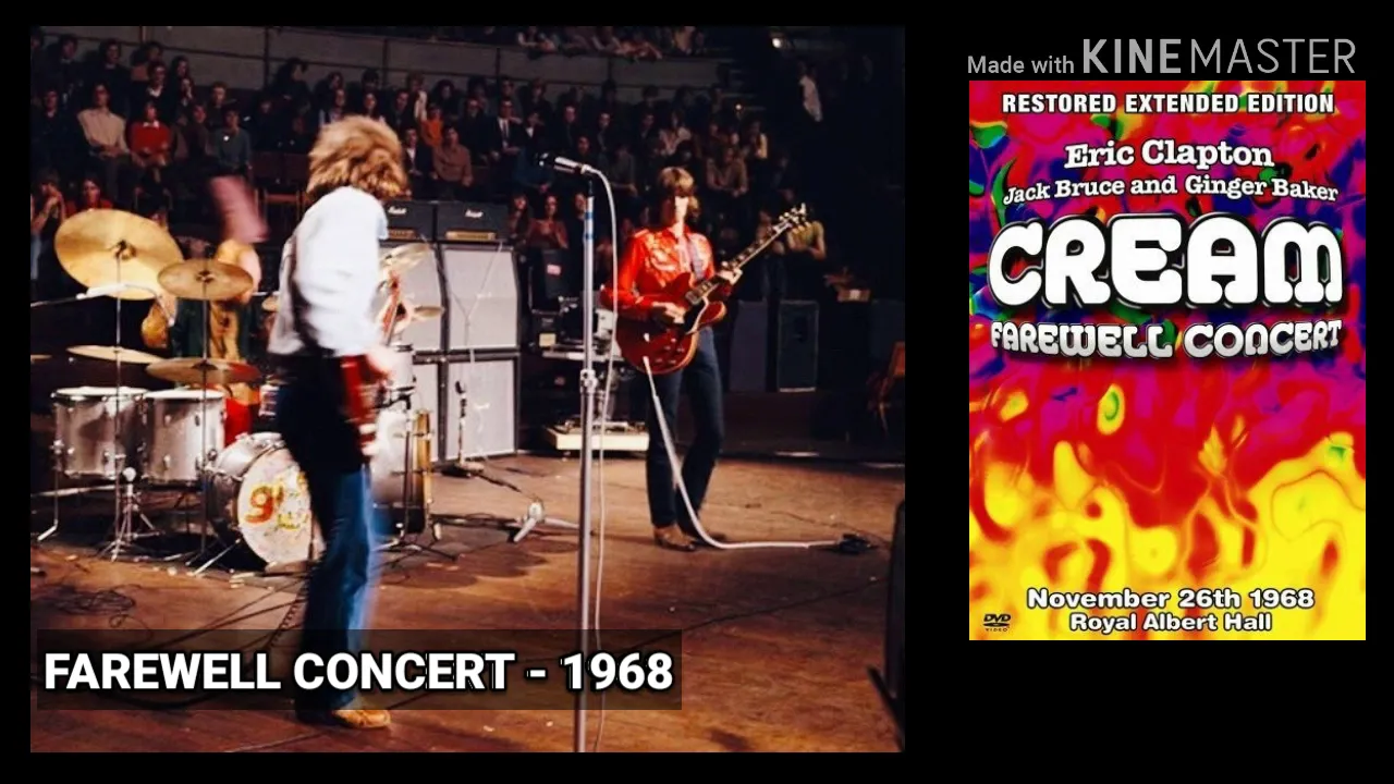 Videografia Cream |1968 - 2006| Canal Discografia