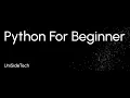 Introduction to Python Programming Course - Bangla Tutorial UniSide Tech Bangla