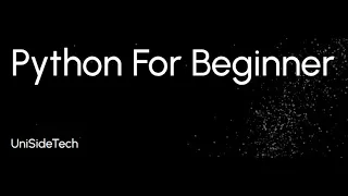 Introduction to Python Programming Course - Bangla Tutorial UniSide Tech Bangla