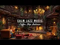 Download Lagu ☕Library Cafe Ambience with Calm Jazz Music \u0026 Crackling Fireplace for Studying, Reading \u0026 Relaxation
