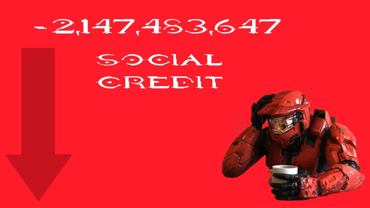 Halo Announcer - Social Credit Deducted