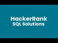 The Report SQL HackerRank Solution