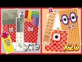 Numberblocks Nineteen And Twenty Times Tables Math Link Cubes Multiplications X19 X20 Kids Maths