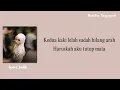 Nabila Taqqiyah Tak Semudah Hompimpa Lirik