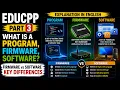 EDUCPP Part 3 What is a Program Firmware and Software Firmware vs Software Explained in English