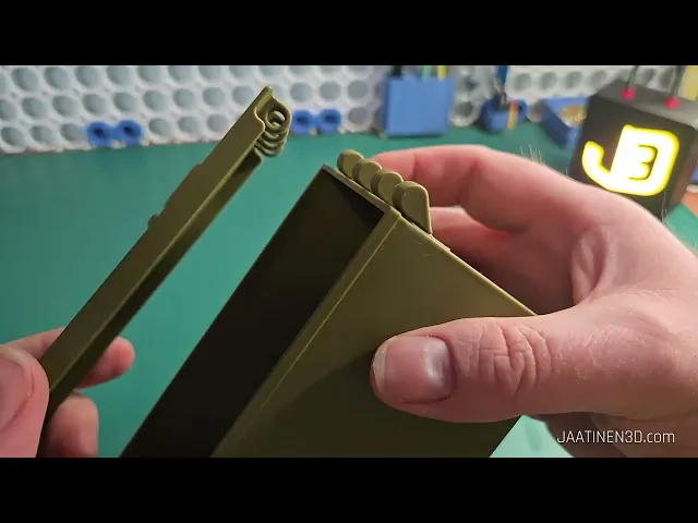 Ammo Box Container — Military Style Storage Box video thumbnail