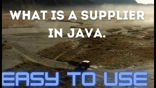What is Supplier In Java 8 Most Probable Use of Supplier Functional Interface Supplier in Java