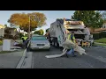 UWS Rear Loader Garbage Trucks on Bulky Items
